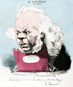 Kreslený film Honore Daumiera (1808-1879), francouzského rytce, malíře a sochaře. Rytina P. Bernaise. Rozměr: 33 x 30 cm. Arbaudovo muzeum. od Honoré Daumier