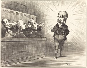 Ještě není ten čas... od Honoré Daumier