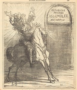 Tenhle chudák Ludvík XIV. nevěřil svým očím od Honoré Daumier