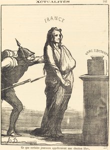 Jak by některé noviny říkaly... od Honoré Daumier