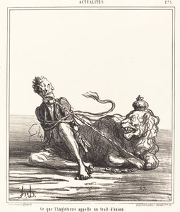To, čemu Anglie říká pomlčku od Honoré Daumier