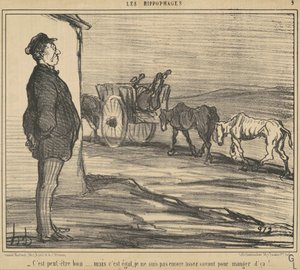 Možná je to dobře... od Honoré Daumier
