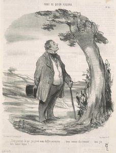 Tam jsem vyryl své číslo... od Honoré Daumier