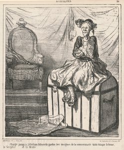 Pověřeno... střežit insignie suverenity od Honoré Daumier