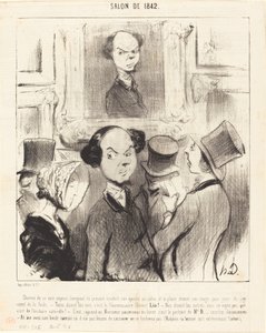 Okouzlený být odhalen... od Honoré Daumier