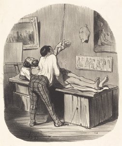 Jak to Saint-Gervais vzal... od Honoré Daumier