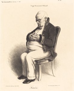 hrabě J.-Jerome Simeon od Honoré Daumier