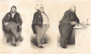 Hrabě Portalis - vévoda z Bassano - hrabě z Montlosier od Honoré Daumier