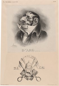 hrabě z Argout od Honoré Daumier