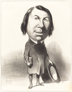 hrabě z Montalembertu od Honoré Daumier