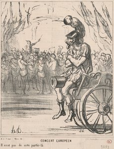 Evropský koncert od Honoré Daumier
