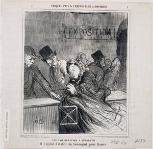 Náčrtky pořízené na výstavě - zlepšení, které je třeba provést od Honoré Daumier