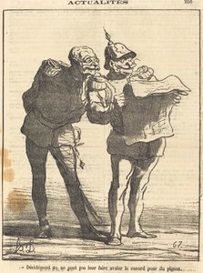 Evidentně nemůžeme... od Honoré Daumier