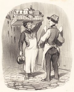 obchodní manažeři od Honoré Daumier