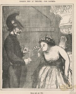 Bohyně, ale ne pyšná od Honoré Daumier