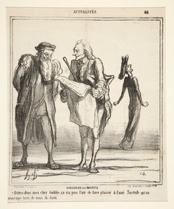 Dialogue of the Dead - Řekni to, má drahá Galilee od Honoré Daumier