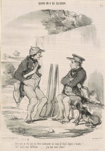 Říct, že jsem nemohl střílet... od Honoré Daumier