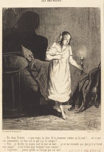 Řekni, Bichette... na co myslíš... od Honoré Daumier