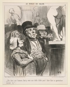 Řekni ne od Honoré Daumier