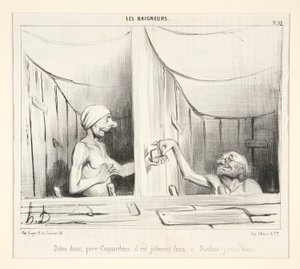 Řekni, otče Coquardeau, je to docela čerstvé od Honoré Daumier