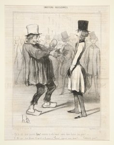 Eh, jsou uvnitř od Honoré Daumier