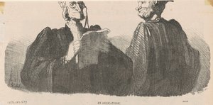 V jemnosti od Honoré Daumier