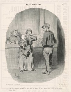 Tady je malý pochard! od Honoré Daumier