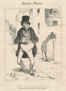 Tady je jobard! ... od Honoré Daumier