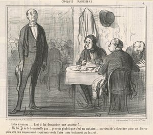 Je to ten kluk? od Honoré Daumier