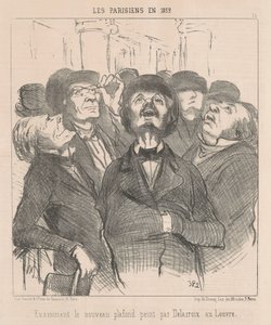 Prohlídka nového stropu... od Honoré Daumier