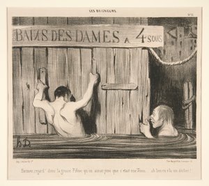 Omluva; pohled od Honoré Daumier