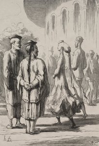 Expozice universelle: quels sont les plus chinois. od Honoré Daumier