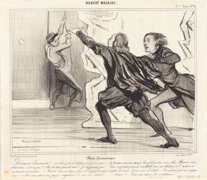 Dramatická fraška od Honoré Daumier