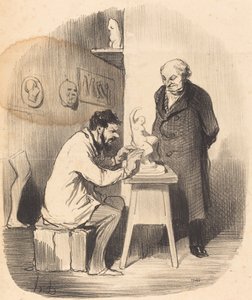 Jednoho dne tě k tomu budu muset přimět... od Honoré Daumier