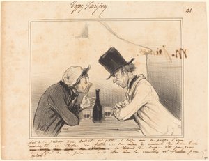 Musíte být opatrný otče Balivot, vašemu malému je šestnáct... od Honoré Daumier