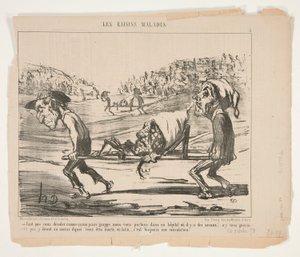 Takhle tě to nesmí mrzet, chudáčku od Honoré Daumier