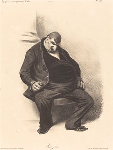 v Gaze od Honoré Daumier