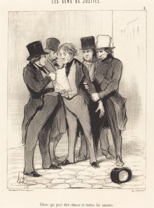 Zvěř, kterou lze lovit ve všech ročních obdobích od Honoré Daumier