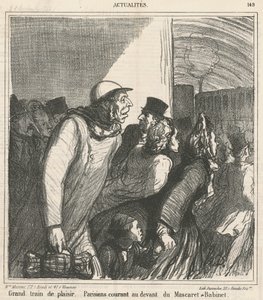 Skvělý zábavný vlak od Honoré Daumier