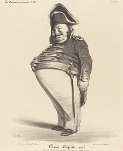 Velký Amor, běž! od Honoré Daumier