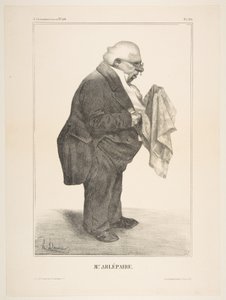 Harlé Père, publikovaný v La Caricature no. 136, 5. června 1833, 5. června 1833. od Honoré Daumier