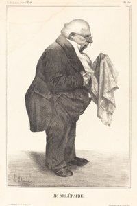 Unavený otec od Honoré Daumier