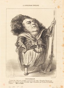 Henri de Larochejacquelein od Honoré Daumier