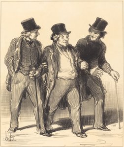 Zdá se mi, že vidím... psa... bez náhubku!... od Honoré Daumier
