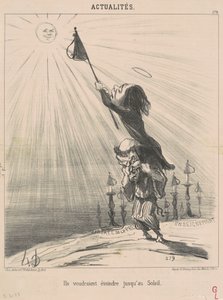 Chtěli by zhasnout až do slunce od Honoré Daumier