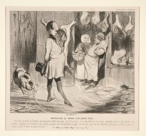 Cestovní dojmy z od Honoré Daumier