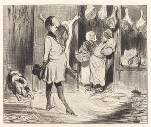 Cestovatelské dojmy velkého básníka od Honoré Daumier