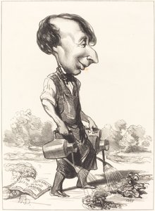 J. Alexandre Bixio od Honoré Daumier