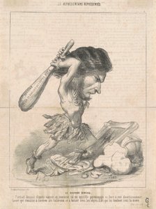 J. Martial Bineau (2. deska) od Honoré Daumier