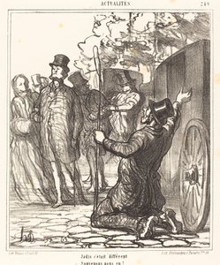 Dříve to bylo jinak od Honoré Daumier
